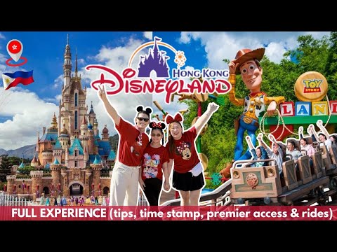 Hongkong Disneyland Ultimate Experience 🇵🇭🇭🇰 | tips, timestamp, premier access & rides (family vlog)