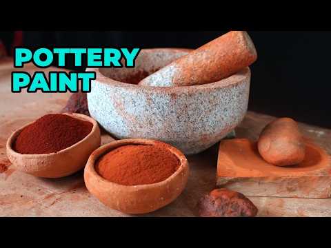 How I Made Paint From Hematite Rocks