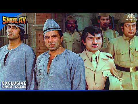 हम अंग्रेज़ो के ज़माने के जेलर है | Asrani और Dharmendra, की यादगार सीन | Sholay Lot-Pot Comedy Scene