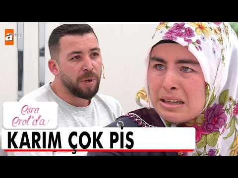 Kocam Temizlik yapmıyorsun diyerek beni evden kovdu!  - Esra Erol'da