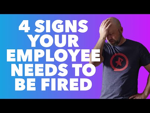 4 signs it's time to let an employee go | TERMINATION