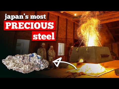 Making Traditional Japanese Steel (Tamahagane)