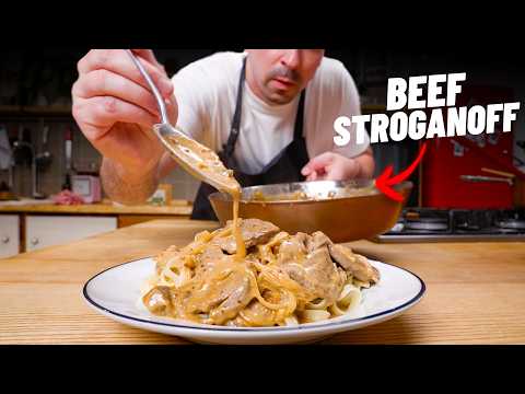 Mit diesem Gericht lernst du kochen – Beef Stroganoff 🥩