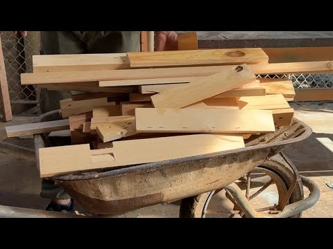 From Wood Scraps To a Beautiful Coffee Table. His Most Innovative Design Yet