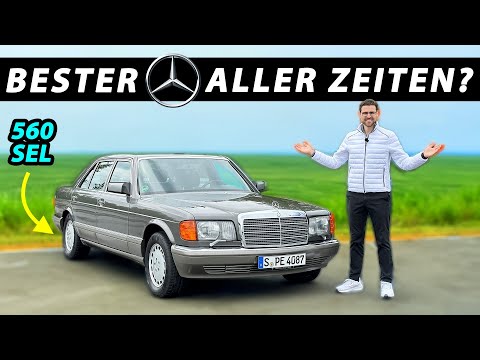 Warum der Mercedes W126 als bestes Auto der Welt galt! S-Klasse 560 SEL V8 im Retro-Test!