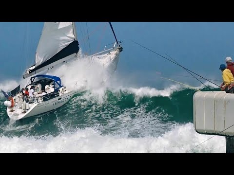 ⚠️ ACCIDENT, COLLISION, LES GROSSES FRAYEURS ❗DE TOUTES MA CHAÎNE YOUTUBE❗ À CAPBRETON !⛵🛥️