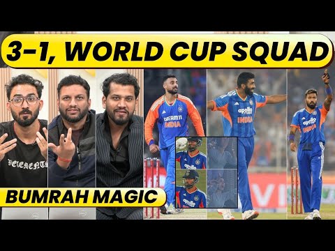 🔴INDIA VS SA, 5TH T20: 3-1 TO INDIA. WORLD CUP SQUAD TIME. HARDIK-BUMRAH MVPs. SANJU AS OPENER