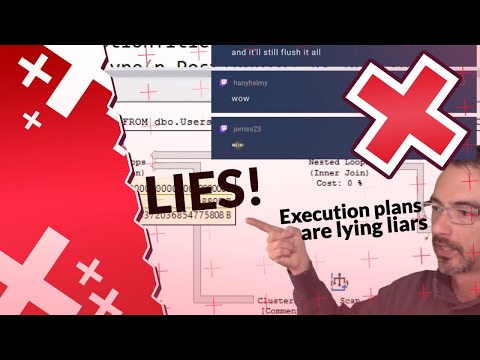 SQL Server Execution Plans are Lying Liars