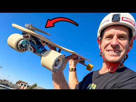 THE SKATEBOARD MOD THAT MAKES FULL SPEED HILL BOMBS EASY!