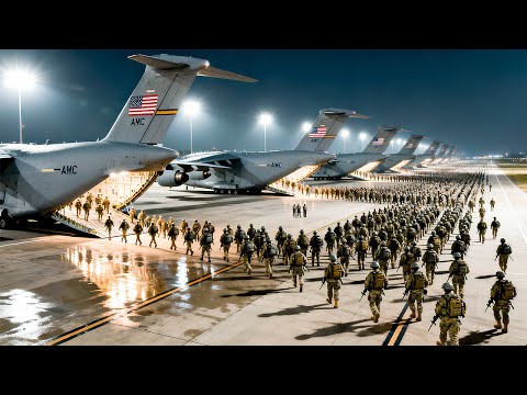 High Alert! Thousands of US Rapid Response Forces Arrive in Greenland Midnight