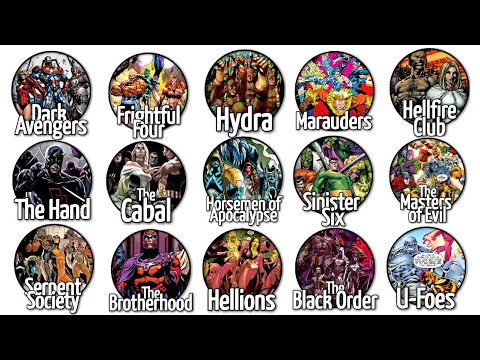 Every Marvel Supervillain Team Explained in 30 Minutes