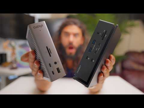 BEST MACBOOK PRO Dock 2025! iVANKY VS Caldigit (FusionDock Max 1 VS TS4) ft. FusionDock Pro 1+