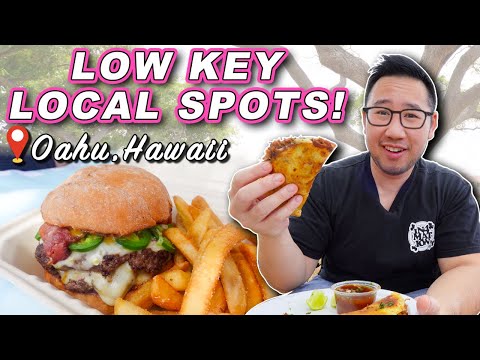 Secret Food Trucks Only Locals Know! [Oahu, Hawaii] || Hidden Gems Food Tour
