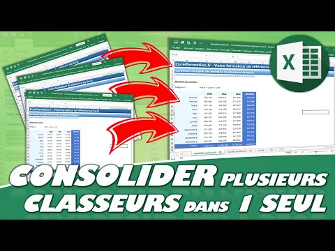 Comment consolider plusieurs classeurs Excel dans un classeur unique ?