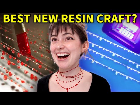 DIY Viral Resin Jewelry (Looks Like Water Drops)