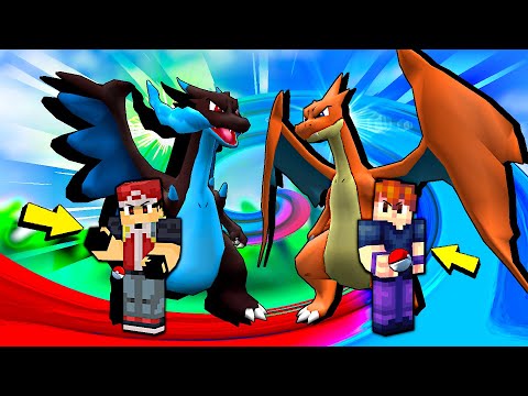 Minecraft Pixelmon Manhunt Red VS Blue Edition (Speedrunner VS Hunter)