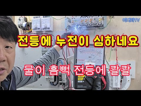 6편 전등누전 점검 및 보수 전기실무 #시설관리 #전기실무 #전기기사