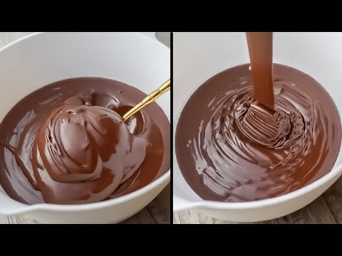 ألذ صوص شوكولاته للدهن والحلويات بسيط جدا وبدون شوكولاته او دهون والطعم رهييب