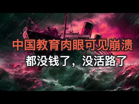 中国大学教育大溃败！民办学校倒闭潮、公办大学疯狂割韭菜，从招生处一直收割到学生宿舍｜ 高校欠薪 ｜中共末年景象 ｜ 尉迟大官人