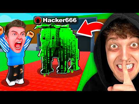 Ich PRANKE LUMEXX mit HACKER ACCOUNT in Steal a Brainrot bis er AUSRASTET...
