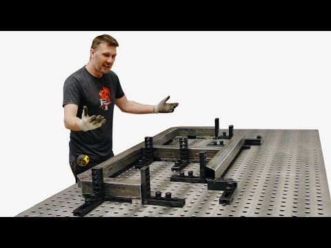 Welding Table 101.  How to use a fixture table.  Part 1 of 2