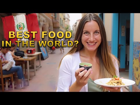 They say Peru has the best cuisine worldwide... Food Tour through Lima