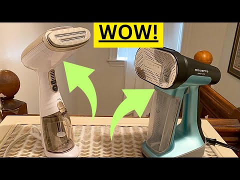 Rowenta Pure Force steamer vs Conair Garment steamer COMPARISON!