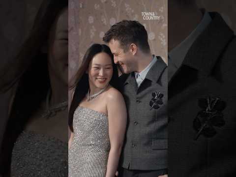 Go behind the scenes with #Bridgerton S4 stars #LukeThompson and #YerinHa for T&C’s cover shoot.