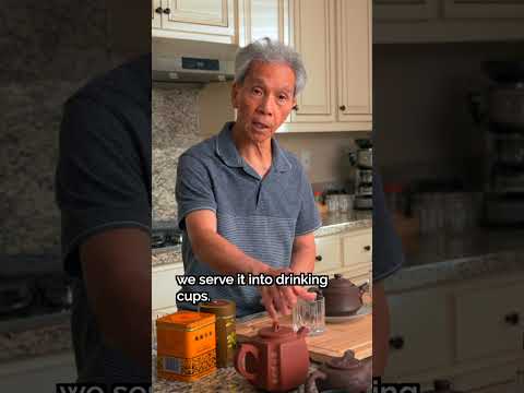 🍵 Chinese Tea: The “Fairness Cup” Method! | Canto Cooking Club #Shorts