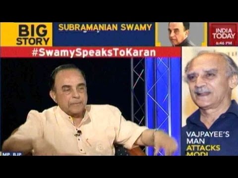 To The Point : Dr Subramanian Swamy In Conversation With Karan Thapar