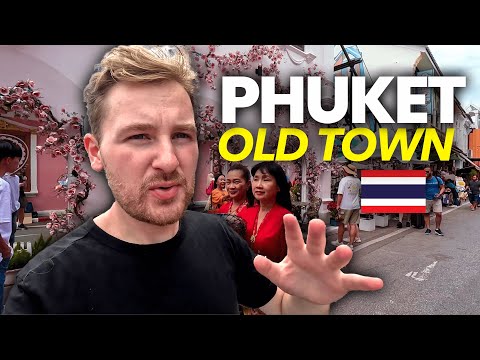 SHOCKED this is Phuket 🇹🇭 Thailand's Greatest City? (Old Town)