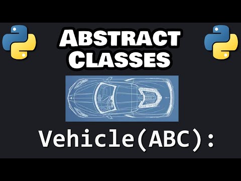 Learn Python ABSTRACT CLASSES in 7 minutes! 👻