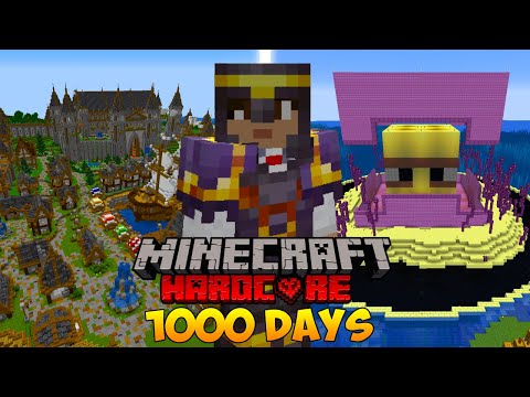 I Survived 1000 Days In Minecraft Hardcore! [FULL MOVIE]