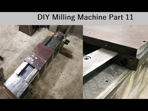 DIY Milling Machine Build [Based on Bridgeport]. Part 11: Z axis guides and carriage