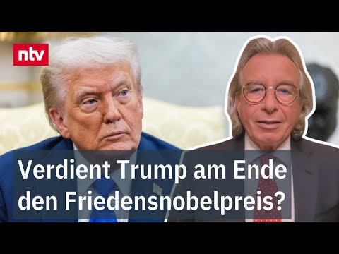 Verdient Trump am Ende den Friedensnobelpreis? - Jäger bilanziert Leistungen