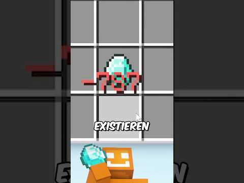 SO bekommt man NEGATIVE ITEMS in MINECRAFT?!… #minecraft #toobad #fakten