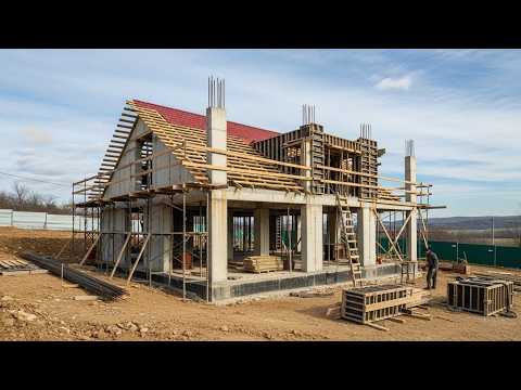 Building a Steel & Aerated Concrete Home in Turkey: Full Step-by-Step Process
