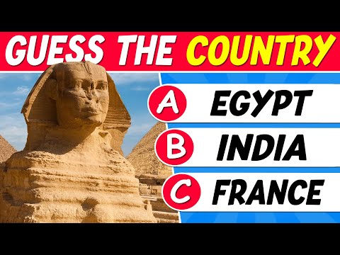 Guess The Country by it’s Famous Landmark | Easy to Impossible