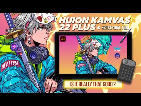 The Huion Kamvas 22 Plus Enhanced My Artwork—Here’s How!