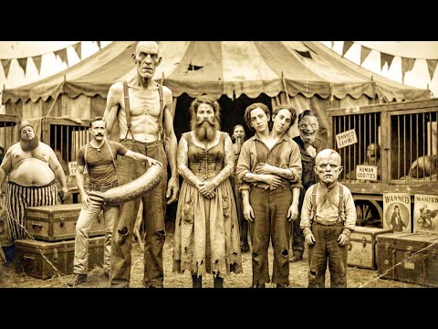 50+ SHOCKING Circus “Freak Show” Attractions That Actually Existed