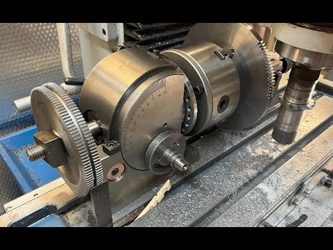 Making a 127/100 tooth gear set for metric screw cutting on an imperial lathe.