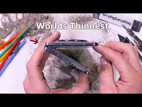 The Thinnest Folding Phone has a Titanium Problem...