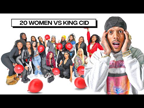 20 WOMEN VS YOUTUBER KING CID! **Dallas**