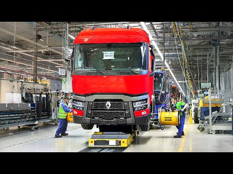 How They Build Brand New Renault Trucks From Scratch Inside Mega Factory