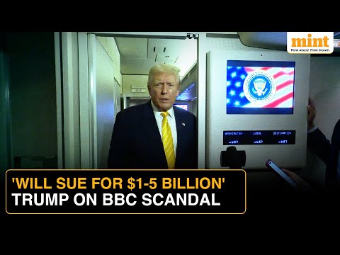 Trump Confirms MASSIVE Action Against BBC Despite Apology, Says 'Will Sue Them Next Week'