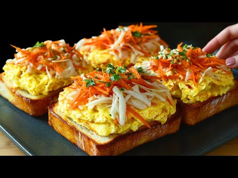 Das beste Frühstück in 5 Minuten! Das macht richtig leckeren Kohl-Toast!