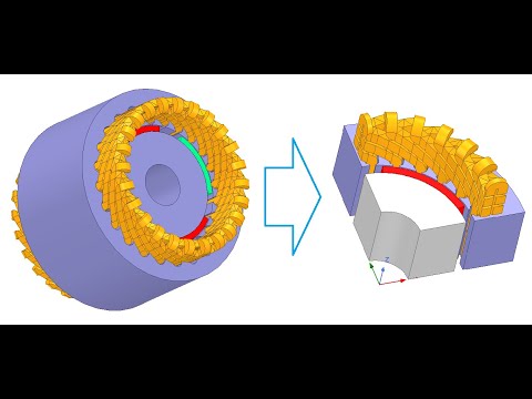 How to use Symmetry in Ansys Maxwell to reduce analyzing time drastically