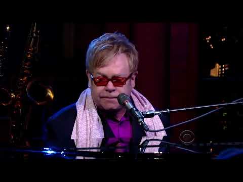 Elton John & Leon Russell - Hey Ahab - Live On The David Letterman Show - February 9th 2011