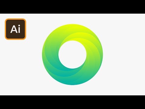 Create a Swirling Gradient Logo in Illustrator