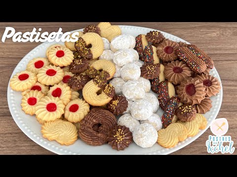 Butter Cookies or Danish Cookies | Pastries, 1 Dough, 3 Flavors | Desserts with Ixchel